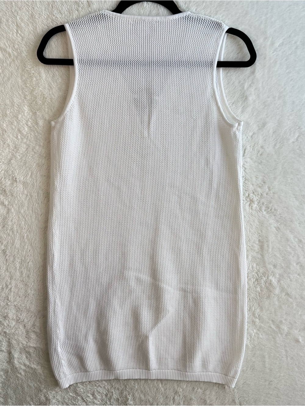 House Of Harlow 1960 Tunic Dress Women’s Small White Crochet  Boho Beach Coastal - Picture 6 of 8